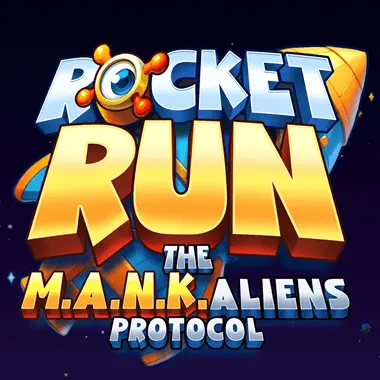 Rocketrun: The M.A.N.K.aliens protocol game tile