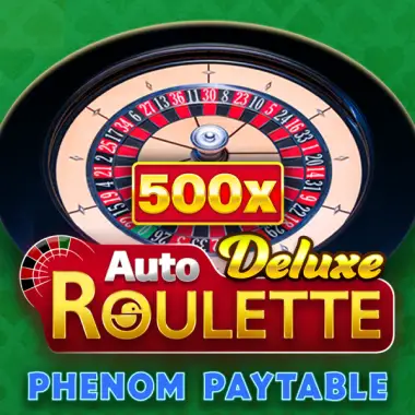 Auto Roulette Phenom Deluxe x500 game tile